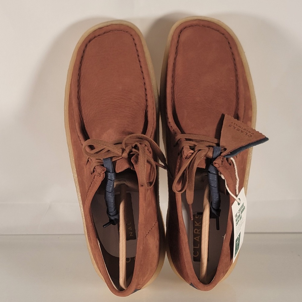 Clarks‎ Mens Shoes Wallabee Cup Tan Nubuck 11.5 26167989 - Picture 12 of 13